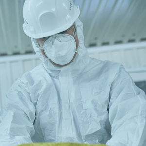 Health worker wearing PPE suit | Eco Bear