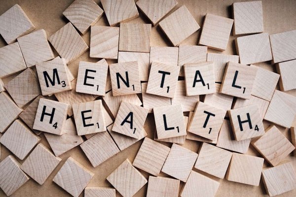 mental health scrabble pieces spelling out mental health