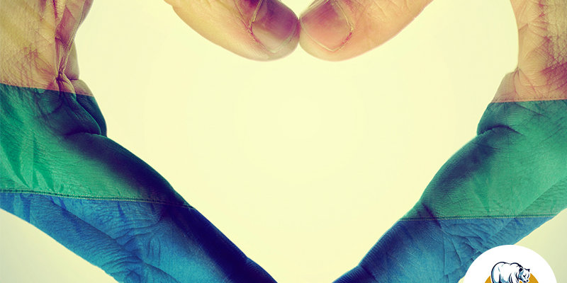 LGBTQ+ youth come together