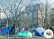 homeless encampment cleanup